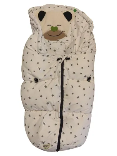 Odenwälder BabyNest Kinderwagen Fußsack Baumwolle Polyester Weiß 40x70cm