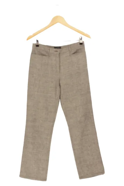 BRAX Herren Anzughose Business Klassisch Beige Gr. W29/46/S Wolle