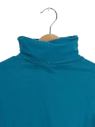 Vero Moda Damen Pullover Rollkragen Petrol Gr. L Langarm Basic Stretch