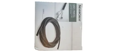 Silvercrest Kabelmantel Kabelschlauch Kabelschutz Schwarz 5m