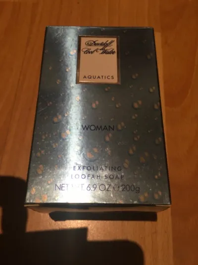 Davidoff Cool Water Aquatics Woman Stückseife Peeling Seife Damen 200g