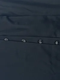 CANDA Damen Bleistiftrock Schwarz Gr. 46/3XL Knopfleiste Klassisch 3