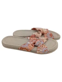 Women'Secret Pantoletten Damen Gr. 38 Floral Schleife Sommer Slides 1