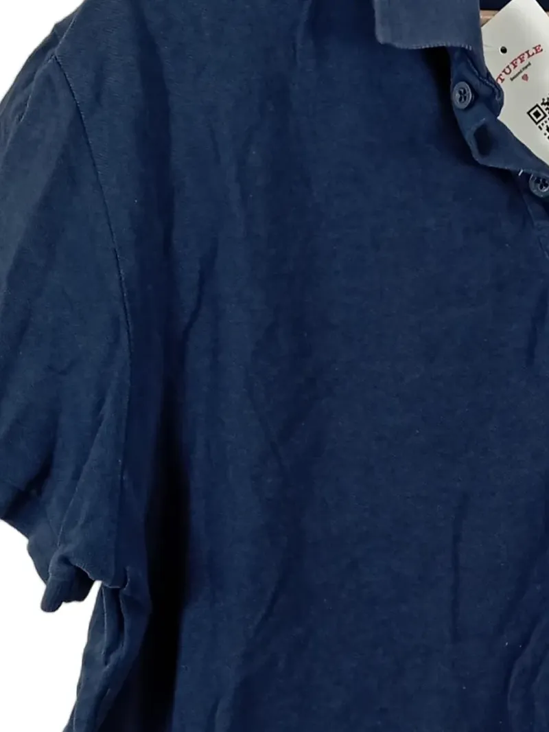 CHIEMSEE Herren Poloshirt Blau Gr. L Baumwolle Casual Logo 4