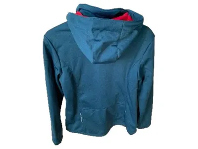 CMP Damen Softshell Fleecejacke Gr. S Petrol Kapuze Outdoor Jacke