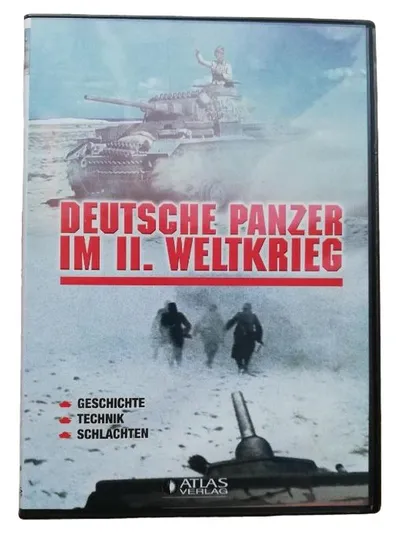 Deutsche Panzer im II. Weltkrieg DVD Atlas Verlag Dokumentation Geschichte