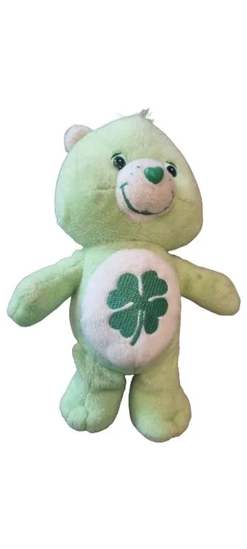 Care Bears Glücksbärchi Kuscheltier Stofftier Grün Bär 20cm