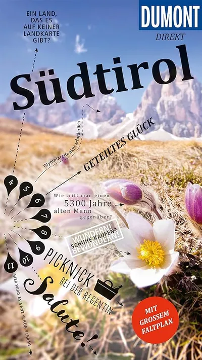 Dumont Direkt Reiseführer Südtirol Faltplan Kompakt Aktuell Taschenbuch Deutsch