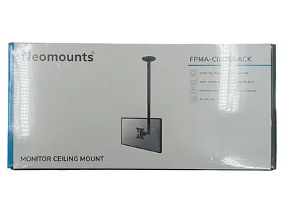 Neomounts Monitor Deckenhalterung FPMA-C050BLACK 10-30 Zoll bis 20kg Schwarz