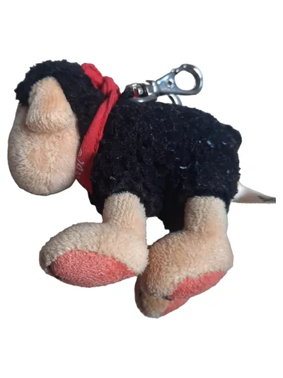 Depesche Schlüsselanhänger Schaf Schwarz Charmant Kinder Plüschtier