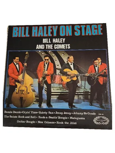 Bill Haley On Stage - Bill Haley And The Comets Vinyl LP Hallmark