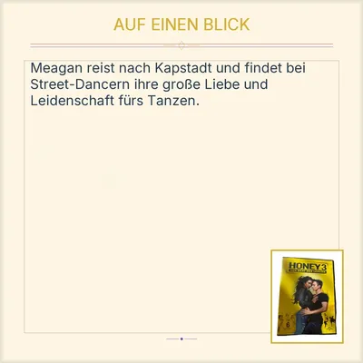 Honey 3: Der Beat des Lebens DVD Tanzfilm Universal FSK 6
