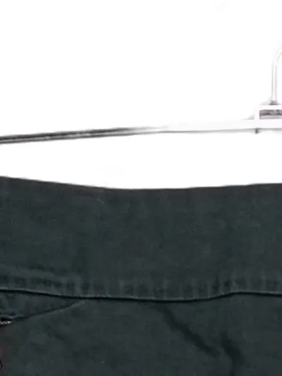 Bogner Bleistiftrock Damen Elegant Grün Baumwolle Gr. 38 Business Midirock