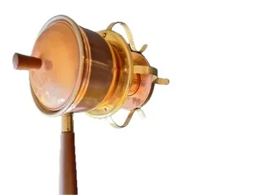 Taurus Fondue Topf Set Gold Kupfer Optik Fonduetopf