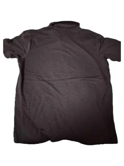 HUGO Hugo Boss Herren Poloshirt Schwarz Gr. L Baumwolle Basic