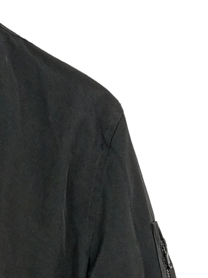 Michael Kors Bomberjacke Herren Gr. S Schwarz Polyester Urban Style 4
