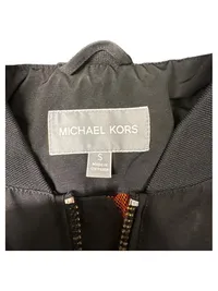 Michael Kors Bomberjacke Herren Gr. S Schwarz Polyester Urban Style 5