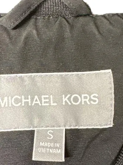 Michael Kors Bomberjacke Herren Gr. S Schwarz Polyester Urban Style 6