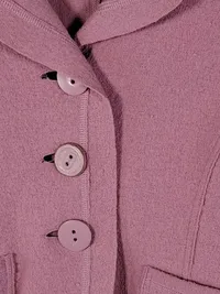 Bottega Damen Strickjacke Rosa XL Wolle Blazer Jacke Klassisch 5