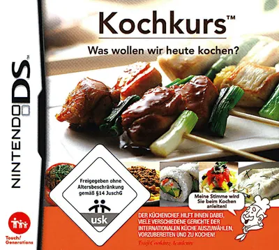 Nintendo Kochkurs Was wollen wir heute kochen? DS Simulation Deutsch