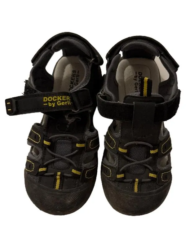 Dockers by Gerli Outdoorsandalen Kinder Gr. 31 Grau Gelb Trekking 3