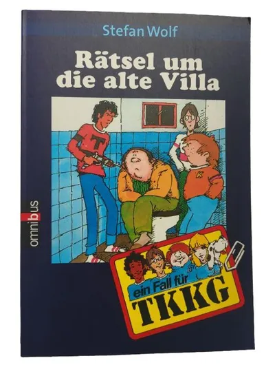 Rätsel um die alte Villa TKKG Kriminalroman Stefan Wolf Taschenbuch