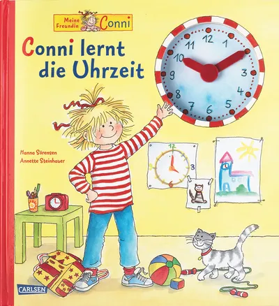 Meine Freundin Conni lernt die Uhrzeit Buch Hardcover Deutsch Carlsen