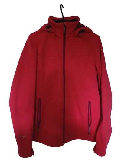 Icepeak Softshelljacke Damen Gr. 40 Rot Sportlich Outdoor Kapuze