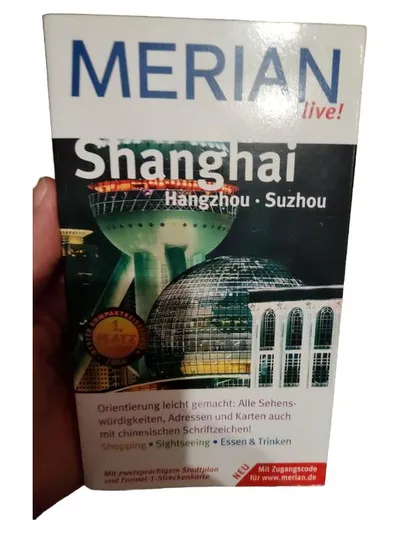 MERIAN live! Reiseführer Shanghai Hangzhou Suzhou mit Stadtplan & Karte