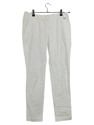 LIU JO Damen Business Stoffhose Weiß Gr. 42 Elegant