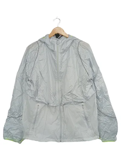 Under Armour Herren Trainingsjacke Kapuze Sport L Grau Polyester