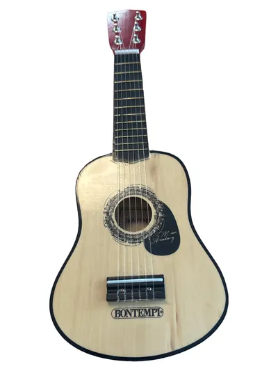 Bontempi Kindergitarre Mehrfarbig Holz Musikinstrument Spielzeug
