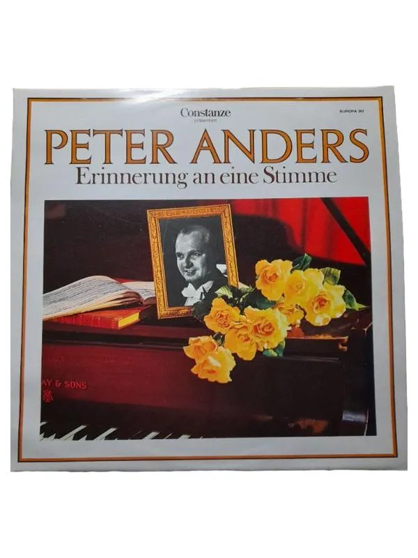 Peter Anders - Erinnerung an eine Stimme LP Vinyl Klassik EUROPA 1
