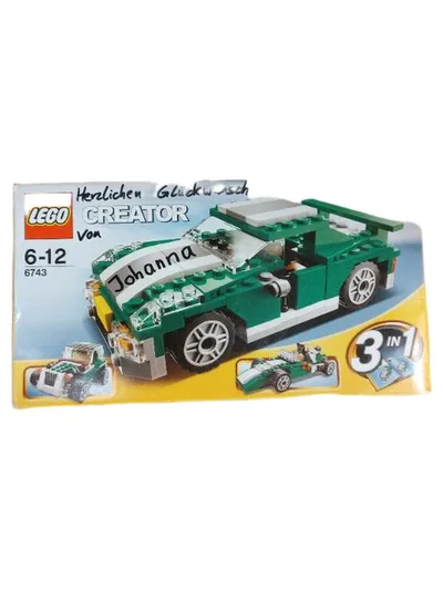 LEGO Creator 6743 Street Speeder 3-in-1 Rennwagen Komplett