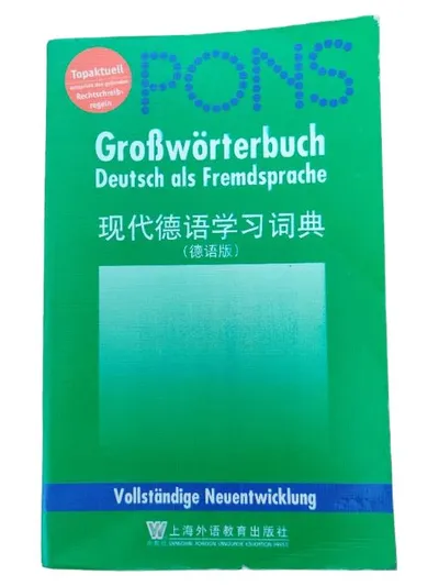 PONS Großwörterbuch Deutsch als Fremdsprache Chinesische Ausgabe