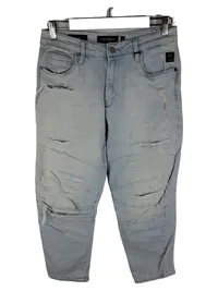 ELIAS RUMELIS Damen Jeans Slim Fit W26 Destroyed Look Hellblau 1