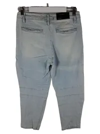 ELIAS RUMELIS Damen Jeans Slim Fit W26 Destroyed Look Hellblau 2