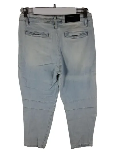 ELIAS RUMELIS Damen Jeans Slim Fit W26 Destroyed Look Hellblau