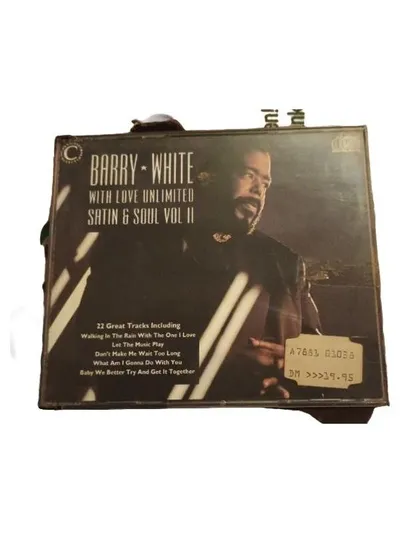 Barry White With Love Unlimited Satin & Soul Vol II CD R&B 22 Hits