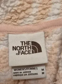 The North Face Damen Fleecejacke Gr. M Rosa Zebra-Print Sherpa Outdoor 5