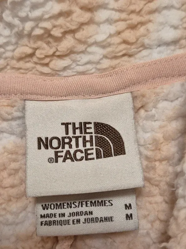 The North Face Damen Fleecejacke Gr. M Rosa Zebra-Print Sherpa Outdoor 5
