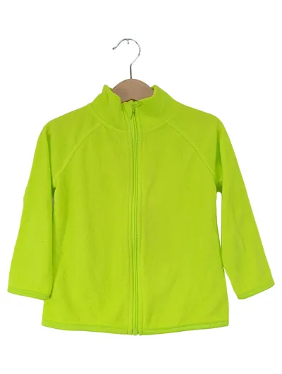 Infinity Kids Kinder Outdoorjacke Fleece Gr. 92 Gelb
