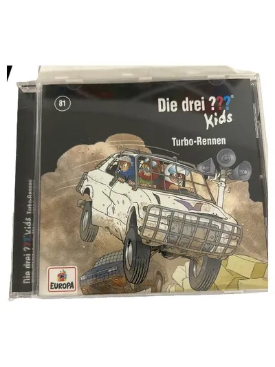 Die drei ??? Kids Folge 81 Turbo-Rennen CD Hörspiel Europa