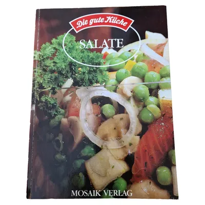 Mosaik Verlag Kochbuch Salate Hardcover Deutsch - Vielfältige Rezepte