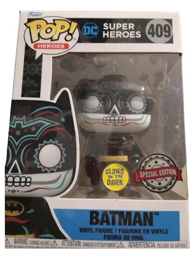 Funko POP! Batman Dia de los Muertos #409 Glow in Dark Sammlerstück