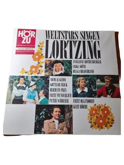 Weltstars singen Lortzing LP Vinyl Electrola Hör Zu Klassik Oper