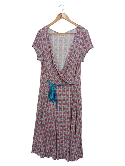 Avoca Sommerkleid Damen Gr. 34/XS Mehrfarbig Grafisch Viskose