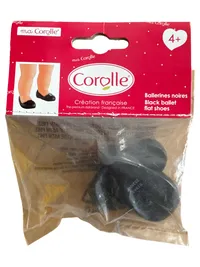Corolle Puppenschuhe Ballerinas Schwarz Puppenzubehör Klassisch 1