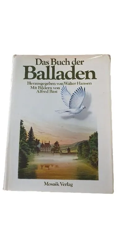Das Buch der Balladen Walter Hansen Lyrik Gedichtband Hardcover Deutsch
