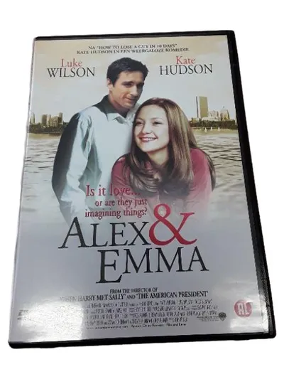 Alex & Emma DVD Luke Wilson Kate Hudson Romantic Comedy Warner Bros.